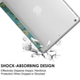 thumbnail image 6 of iPad Mini 8.3 Inch 6 Gen [ Mini 6th Generation 2021 ] A2567&nbsp;A2568 A2569 MK893LL/A MK8E3LL/A MK8C3LL/A TriFold Printed Slim Adjustable Stand Feature Case with TPU Heat Dissipation Back - Blossom, 6 of 6