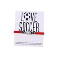 thumbnail image 1 of Pulsera de Fútbol Versátil Tejido Ajustable Cuerda de Mano Conmemorativa para Hombres / Mujeres Unisex, 1 of 6