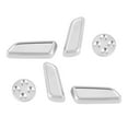 thumbnail image 1 of Bezel 6pcs Auto  Adjustment Button Cover Trim Aluminium Alloy Fit for  Model 3/Y/X/S, 1 of 8