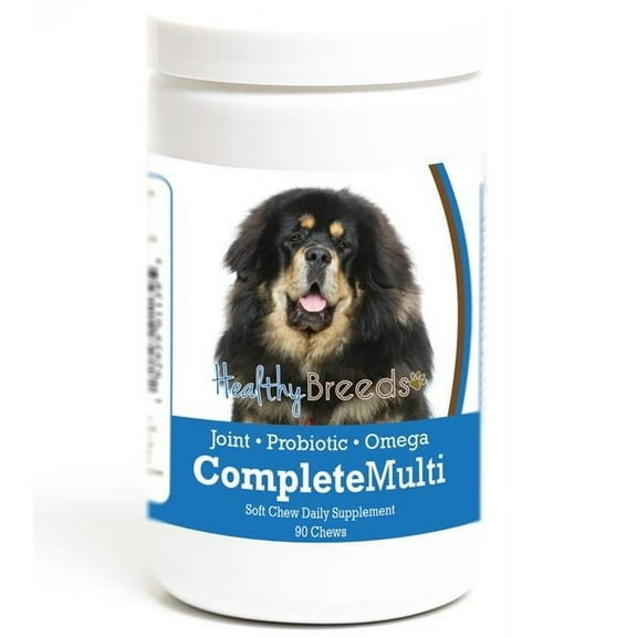 Healthy Breeds 192959011395 Tibetan Mastiff all in one Multivitamin Soft Chew - 90 Count