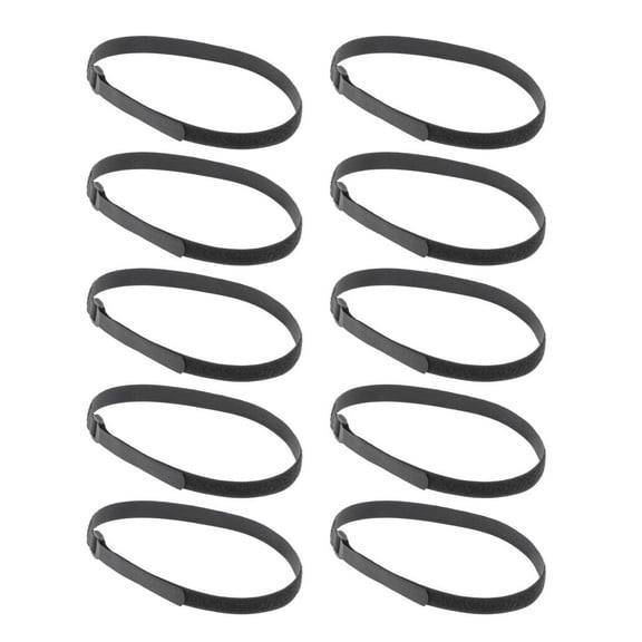 10Pcs Bike Wheel Stabilizer Straps Yoga Mat Secure Belts - 1.6x60cm