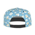 thumbnail image 2 of Kdxio Blue Popcorn Print Snapback Hat for Men Women,Adjustable Baseball Cap, 2 of 7