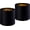 Black-Mirror, variant on GOSO Tall Drum Velvet Black Lamp Shades Set of 2- Lampshades for Table Lamps-10 * 10 * 10 inch (Spider) Small Drum Shade-Modern Lampshade-DIY Shade-Replacement,Easy Assembly-Handcraft-Rustic