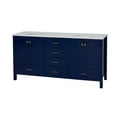 thumbnail image 3 of Horizon 72" Double Bathroom Vanity with Royal Blue Cabinet and Engineered White Top, 3 of 5