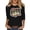 #050-Black, variant on Craaazy Women's 1976 Casual Letter Printed 50th Birthday 3/4 Sleeve T-shirts Gifts