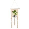 thumbnail image 2 of Colgador de plantas hecho a mano, soporte para maceta, cesta, cuerda colgante, decoración de pared, 2 of 8