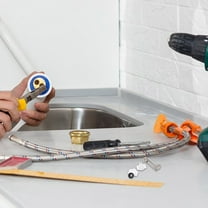 SOPOTUTU shower diverter valve kit Faucet Diverter Silver Homeowners Home Repair 2 Sets