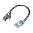 thumbnail image 5 of 1pcs  PCIe PCI-E to USB Adapter mPCIe to 5 Pin 2 Ports Dual USB2.0 Mini Converter Card, 5 of 5