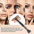 thumbnail image 4 of 2-in-1 Nose Brush for Contouring & Blending - U-Shaped Nose Makeup Brush with Soft Nylon Bristles, Ergonomic Design for Precise Nose Sculpting & Jawline Cheekbones, 4 of 8