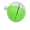 GREEN/WHITE, variant on EZ ON FISHING BOBBER 2PK