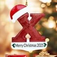 thumbnail image 2 of Cheapark 26 Letter Christmas Tree Pendants - Personalized Ornaments for Hanging on Xmas Tree, Festive Decor for Christmas Holiday Home Setup, 2 of 6