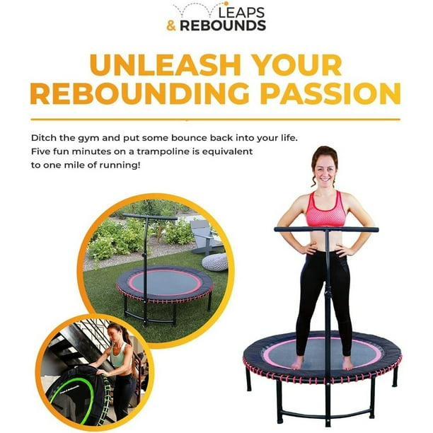 Universal stability bar for rebounder hotsell