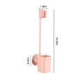 thumbnail image 3 of onlyliua para El Hogar Secador de Pelo Ajustable Mano, Soporte para Secador de Pelo Montado En La Pared con Colgador de Cable, Organizador Flexible para Baño con Secador de Pelo, 3 of 6