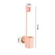 thumbnail image 3 of Soporte para secador de pelo montado en la pared con cuello de gallina flexible - Soporte para secador manos libres para organización del baño, giro de 360° y colgador de cable, 3 of 6
