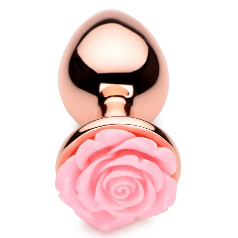 anal butt plug toy Booty Sparks Pink Rose Gold Large Anal Plug