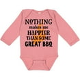 thumbnail image 3 of Inktastic Barbecue Lover Funny Bbq Boys or Girls Long Sleeve Baby Bodysuit, 3 of 5