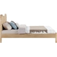 thumbnail image 4 of Meridian Furniture Windsor Solid Wood And Natural Cane Full Bed, 4 of 12