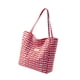 thumbnail image 4 of Bolso de hombro para mujer, moderno, portátil, único, versátil, estilo hobo, ideal para la oficina y el verano. Rojo, 4 of 9