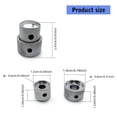 thumbnail image 5 of SDFGTstore Metal Volumes Knob For Basses Electric Guitars Reliability Tone Adjustment, 5 of 20