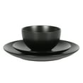 thumbnail image 5 of Gibson Home Queensland Black 12-Piece Stoneware Dinnerware Set, 5 of 9