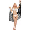 thumbnail image 3 of SAYFUT Swimsuit Cover Ups for Women Beach Wrap Dresses Sexy Backless Lace Hollowed-Out Plus Size Skirt Swimwear Bikini Cover-ups, 3 of 8