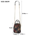thumbnail image 2 of FORMRS Crossbody Bag for Women Quilted Travel Shoulder Cell Phone Purse with Chain Strap Handbag, Red Tartan Pattern, 2 of 7