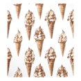 thumbnail image 6 of Yayeee Magnetic Dishwasher Cover for The Front Decoration Home Kitchen Machine Sticker Protector, Brown Ice Cream Pattern, 6 of 6