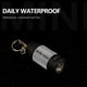 thumbnail image 3 of DQrwqpou Llavero Linterna Carga USB Bolsillo Antorcha Accesorios Pesca (gris), 3 of 9