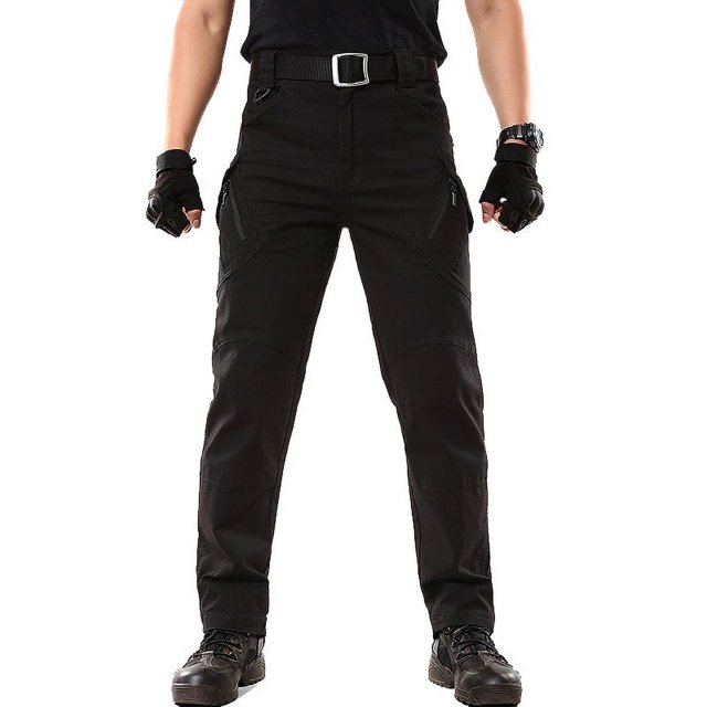 Pantalones tácticos para exteriores de tejido elástico IX9, pantalones de ciudad para aficionados militares IX7, pantalones de trabajo con múltiples bolsillos