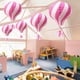 thumbnail image 5 of Luces de Balón Hot Air Balloon, Lantern de Techo, Decoración de Fiesta, Cumpleaños Boda Navidad, Regalo, 18 Pulgadas, 1 Pieza, Hecho de Tela Resistente, Ajustable, Portátil, Ideal para Jardín, Luces, 5 of 8