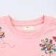 thumbnail image 4 of Gibobby Sudadera de cuello redondo de manga larga de algodónNiños Niñas primavera otoño Animal estampado sudaderas algodón Casual cuello redondo manga la(Rosa, 3-4 Años), 4 of 5
