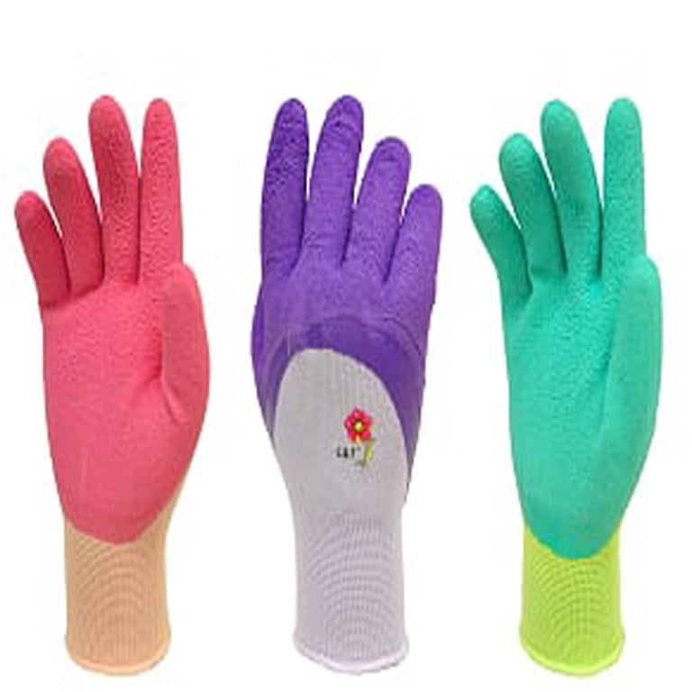 G & F Women's Waterproof Gardening Gloves, 3-Pair Pack photo 6