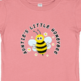 thumbnail image 4 of Inktastic Auntie's Little Honeybee Boys or Girls Baby T-Shirt, 4 of 5