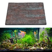 Aquarium Background, Fish Tank Background, 3D Effects Vivid Fine Crafted Fish Tank Background Wall for Aquarium Fish Tank Reptiles Tank