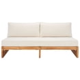 thumbnail image 3 of Safavieh  Couture Julianne Brazilian Teak Patio Sofa - 70 IN W x 35 IN D x 28 IN H, 3 of 5