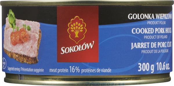SOKOLOW Cooked Pork Hock, 300g Can