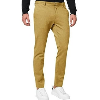 men's slim fit dress pants 28x32 Mens Dress Pants Slim Fit hightStretch Fashion Pant GINGTTO