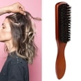 thumbnail image 3 of Barba Cerdas con Mango de Madera Estilos con Estilo de Cabello Firme Novio Domesticado para Barba Aseo Yuyangstore Cepillo de barba, 3 of 7