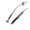 thumbnail image 2 of KarParts360 For GMC Sierra 2500 HD 2002 2003 2004 2005 Transmission Shifter Cable | Plastic Jacket | Stainless Steel Cable | Ball Socket End 1 Type | Ball Socket End 2 Type, 2 of 4