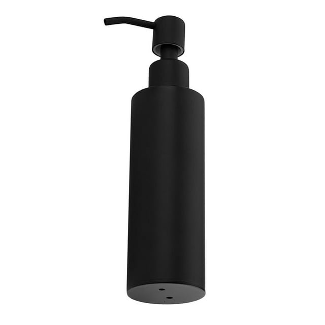 GUOOL Bouteilles Rondes avec Pompes en Acier Inoxydable, Idéales pour les Huiles Essentielles, les Lotions, les Liquides, Comptoir Rond