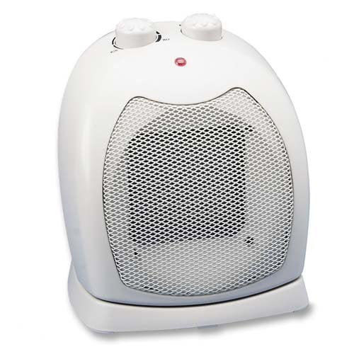 Lorell Space Heater, Light Grey
