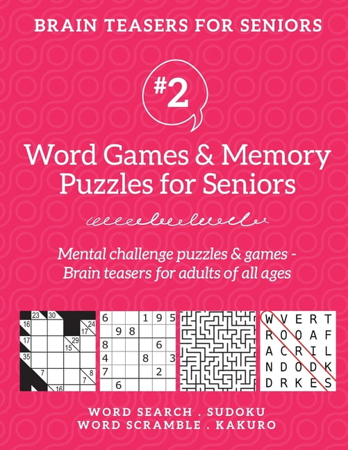 Brain Teasers for Seniors: Word Games & Memory Puzzles for ...