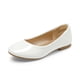 thumbnail image 1 of Zapatos de Vestir para Niñas DREAM PAIRS Bailarinas Blancas Talla 13, 1 of 6