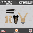 thumbnail image 3 of Kalair GFX Graphics Kit for Ktm SX85 SX105 (2006-2012) Fatality Series, 3 of 5