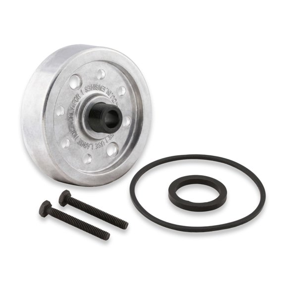Mr. Gasket Oil Filter Conversion Kit 1270 For Use With Chevrolet Small Block Engines; Converts Bolt-On Can-Type Filter To Full-Flow Spin-On Filter