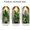 BB1056-25*60cm*3pcs, variant on Decorative Sticker, Wall Art Stickers, Arch Display Window Theme Exotic Leaf Floral Fake Window Scene, Removable Self-Adhesive PVC Wallpaper, Sticker Decorations, Wall Decal