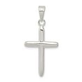 thumbnail image 4 of 925 Sterling Silver Polished Cross Shaped Pendant, 4 of 5