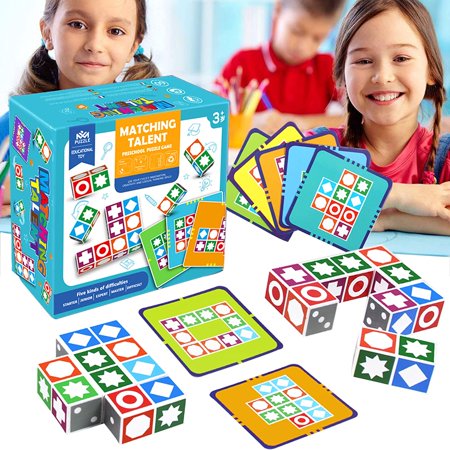 Matching Building Game Matching Games, Uzzle Game 2.0 from New Wave, Wooden Puzzle Building ...