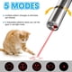 thumbnail image 4 of Puntero LED OUTERDO, puntero LED, juguete interactivo para mascotas recargable por USB y un ratón de sisal para gatos MFZFUKR LN-2030, 4 of 7