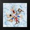 thumbnail image 2 of Popp, Grace 15x15 Black Modern Framed Museum Art Print Titled - Working Together II, 2 of 5
